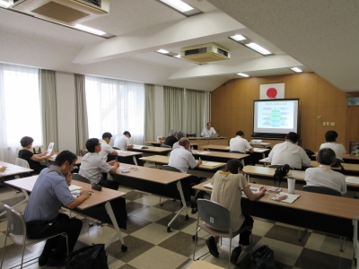 【佐賀地方検察庁での講義の様子（令和７年度）】